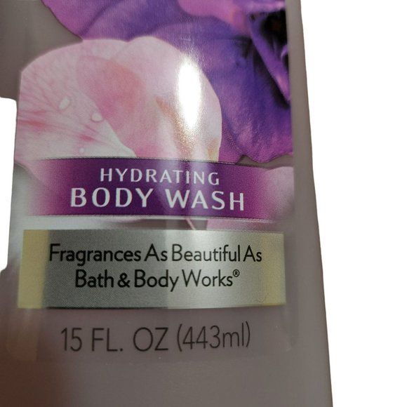Sweet Pea & Violet Hydrating Body wash lot of 2 Full Size Unused - Picture 2 of 5